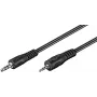 Microconnect AUD3525LL2 audiokaapeli 2 m 3,5 mm 2,5 mm musta