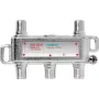 axing SVE04001 - kaapelinsplitteri - 75 ohmia - 5 - 2400 MHz - hopea - 1x F-tyyppi - 4x F-tyyppi