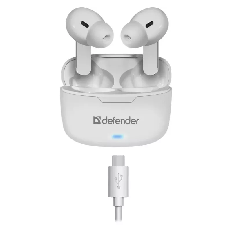 Defender TWINS 903 Bluetooth-kuulokkeet, valkoiset