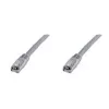Verkkokaapeli Digitus CAT 5e SF/UTP -verkkokaapeli RJ-45 Cat5e 10m harmaa