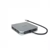 DICOTA D32057 USB Type-C -keskitin 10000 Mbit/s hopea