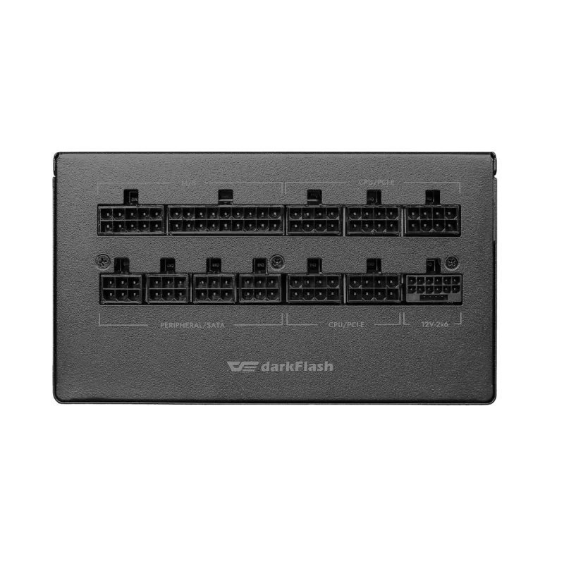DarkFlash PMT1050 1050W virtalähde, musta