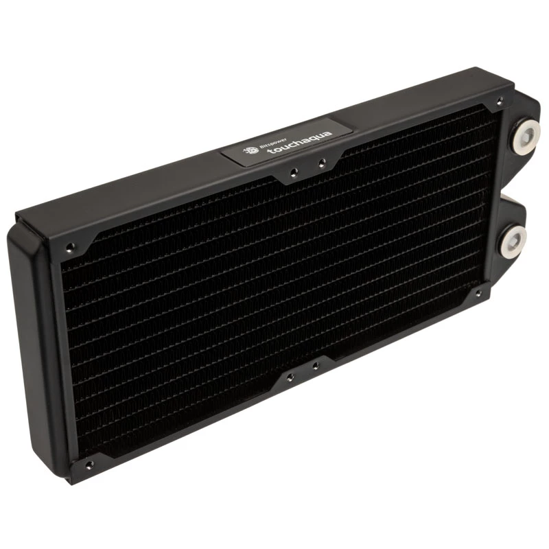 Jäähdytin 240 mm BitsPower Touchaqua Radiator Tarasque 240, musta, 240 mm