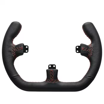 Asetek SimSports GT Rim - Open D, nahka
