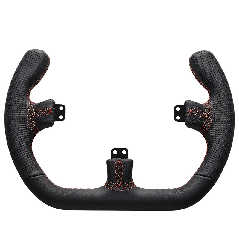 Asetek SimSports GT Rim - Open D, nahka