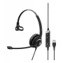 EPOS IMPACT SC 230 USB MS II Mono USB-A-headset johdossa puhelunhallinta Microsoft-sertifioitu (1000578)
