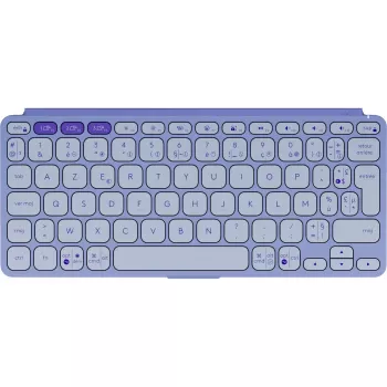 Logitech Keys-To-Go 2 näppäimistö yleiskäyttöinen Bluetooth AZERTY ranska lila