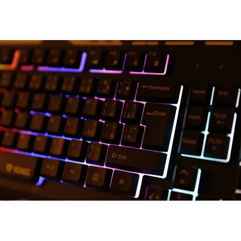 Näppäimistö YKB 3200 SHADOW metal, LED