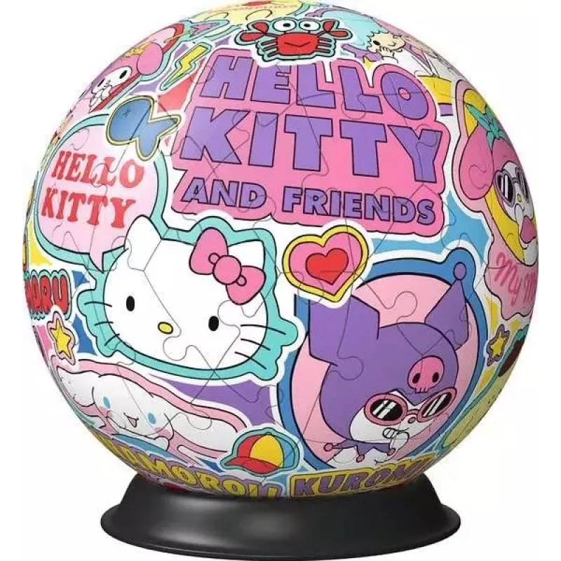 Palapeli Ravensburger Hello Kitty 72 palaa suositeltu ikä 6–99