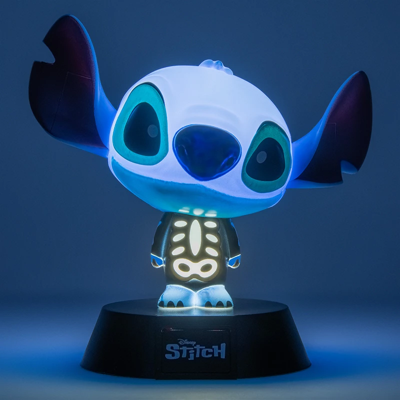 Pöytävalaisin Paladone Stitch Skeleton Icon Light – figuuriyövalo