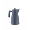 Alessi MDL06 B laskostettu vedenkeitin, musta, euro-pistoke