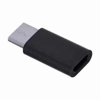 Savio AK-31 / B kaapeli-rajapinta-/sukupuolen vaihto -adapteri Micro USB USB 3.1 Type-C musta