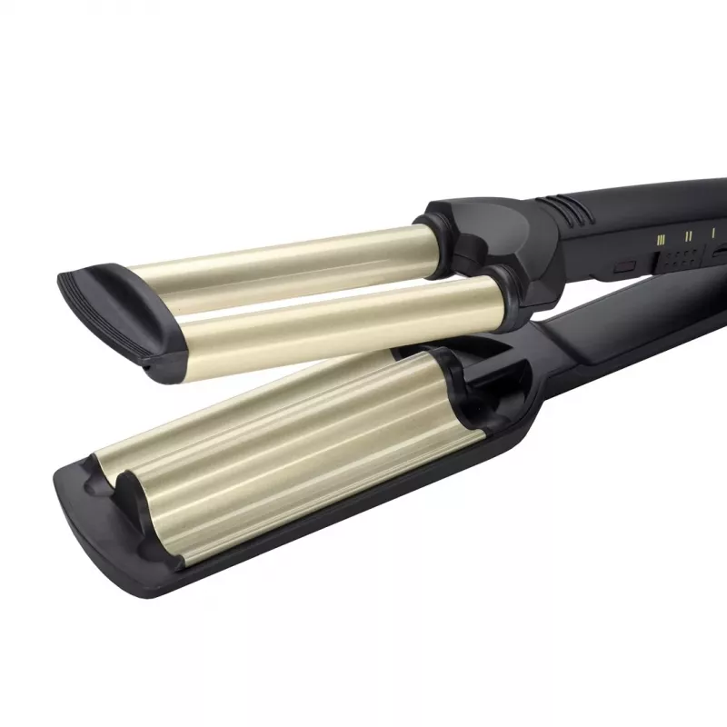 BaByliss C260E EasyWaves teksturointirauta Warm Black, Silver 70,9 (1,8 m)