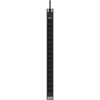 Sähkönjakoyksikkö PowerWalker 10133023 16 AC-lähtöä 0U musta