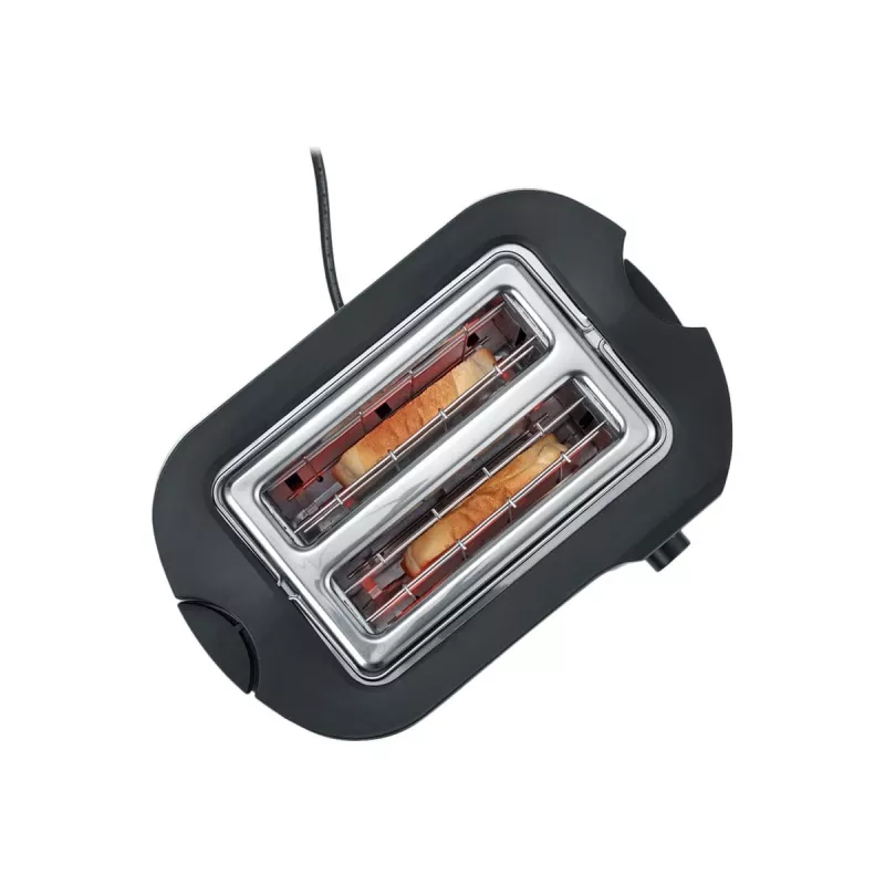 Severin 2589 2 viipaletta 800 W musta, ruostumaton teräs