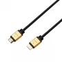 HDMI-kaapeli - HDMI, 4K, 1m, 2.0 versio