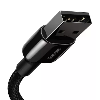 Baseus CALWJ-A01 Lightning-kaapeli 2 m musta 2,4 A