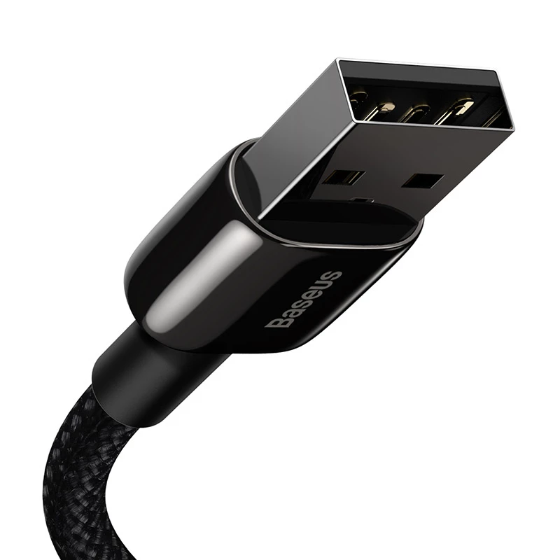 Baseus CALWJ-A01 Lightning-kaapeli 2 m musta 2,4 A