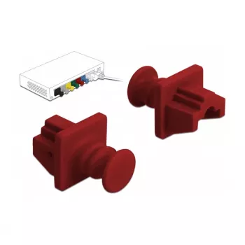 Pölysuojus DeLOCK 86510 RJ-45 10 kpl