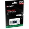 USB-muistitikku EMTEC ECMMD128GT103 128 GB USB Type-A 3.2 Gen 1 (3.1) musta, luku 180 MB/s, kirjoitus 25 MB/s