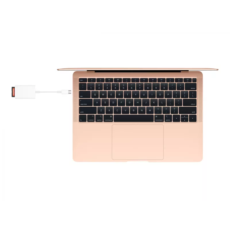 Kortinlukija Apple MW653ZM/A USB 2.0 Type-C valkoinen SD-yhteensopiva