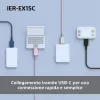 Sony IER-EX15C kuulokemikrofoni johdollinen in-ear puhelut/musiikki USB Type-C pinkki