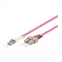 GoodConnections kuitu-verkkokaapeli Duplex OM4 (Multimode, 50/125) LC/SC, LSZH, käännettävä polariteetti, 3 m,