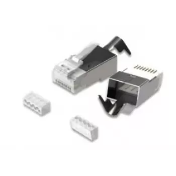 MicroConnect CON81FTP modulaarinen RJ45-liitin Cat8.1 FTP, 50 kpl
