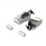 MicroConnect CON81FTP modulaarinen RJ45-liitin Cat8.1 FTP, 50 kpl