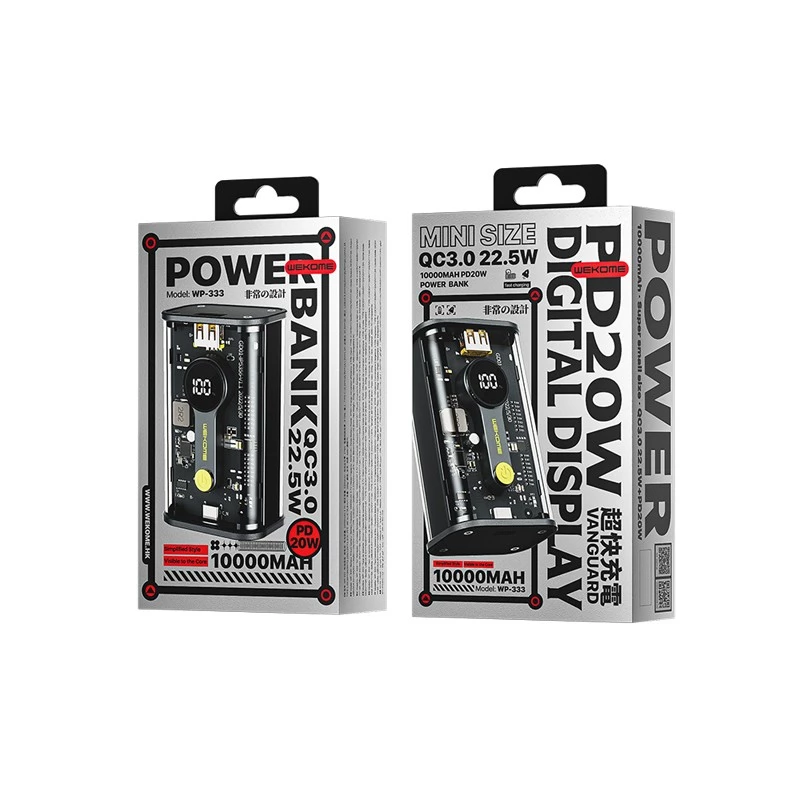 Varavirtalähde WK-WP-333 10000 mAh Super Charging PD 20W