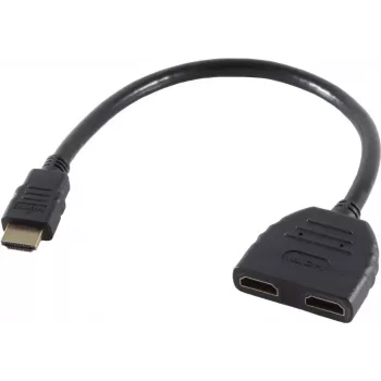 HDMI-sovitin ShiverPeaks tyyppi A – 2× uros/naaras 77415 – HDMI-tyyppi-A-jakaja/sovitin