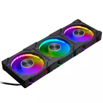 Phanteks D30 120mm ARGB PWM kotelotuuletin - musta, 3 kpl:n pakkaus