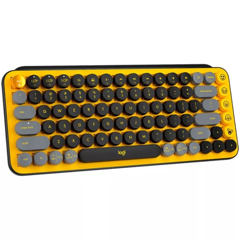 Logitech POP Keys langaton mekaaninen näppäimistö Mini QWERTY emojinäppäimet