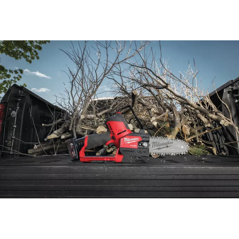 Milwaukee M12 FHS Fuel 12v akku-harjaton kirves-oksasaha 150 mm