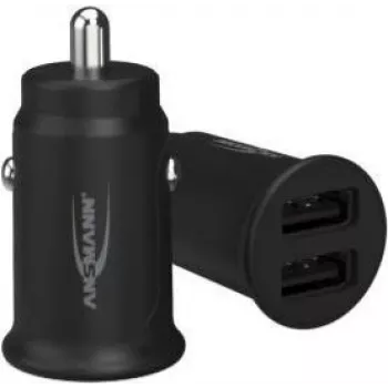 Ansmann CC212 - auto - savukkeensytytinadapteri - 5 V - musta (1000-0030)