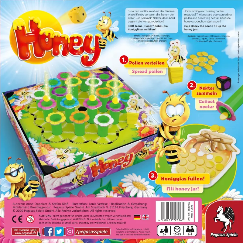 Pegasus Spiele PEG Honey | 65501G 15 min