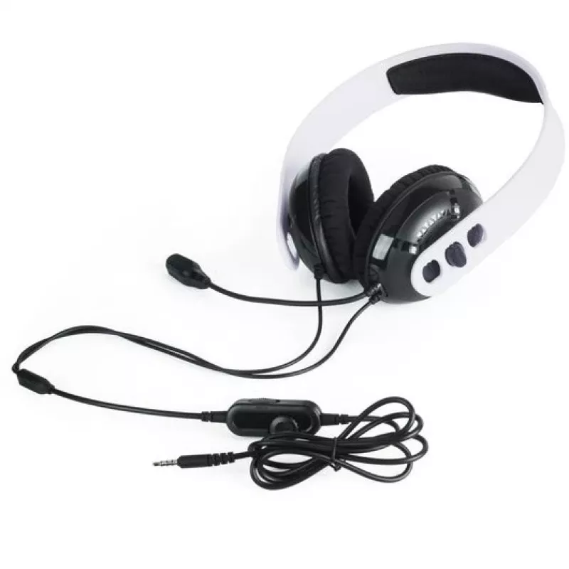 Raptor Headset Playstation 5 H200 valkoinen 3,5 mm liitin