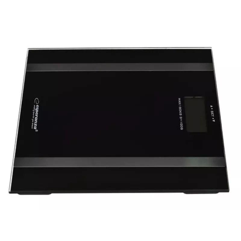 Henkilövaaka Esperanza EBS018K – elektroninen, 180 kg, musta