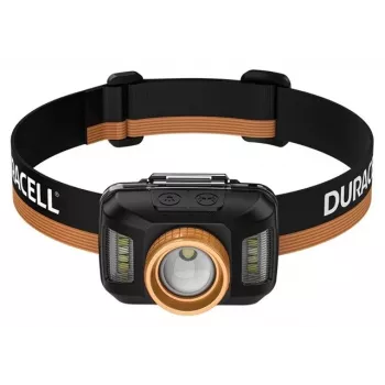 Duracell DH400 otsalamppu musta, oranssi