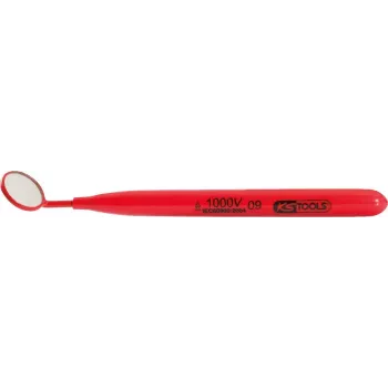 Tarkastuspeili ks tools 117.1630 — eristetty, peilipää 22 mm, ulosvedettävä pituus 175 mm