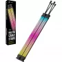 iCUE ARGB PSU -kaapelilistat, LED-nauha 2x 240mm, virtalähteen kaapeleihin