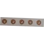 RFID NFC -turvatarra SCOT NTAG213 18 mm läpinäkyvä, 10 kpl:n pakkaus