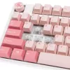 Ducky One 3 Gossamer Pink -näppäimistö Gaming USB US englanti pinkki, valkoinen