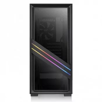 PC-kotelo Thermaltake Versa T35 TG RGB Midi Tower musta