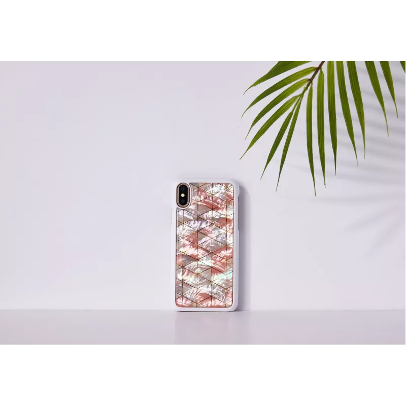 iKins Diamond White suojakuori iPhone XS/X:lle, K1628H