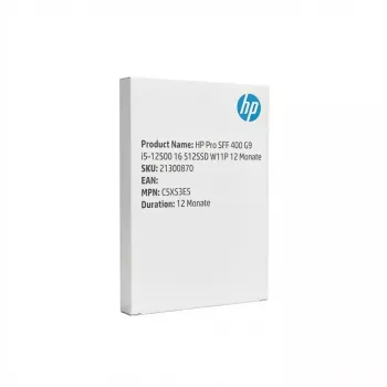 Tietokone HP Pro SFF 400 G9 i5-12500 16GB 512SSD W11P