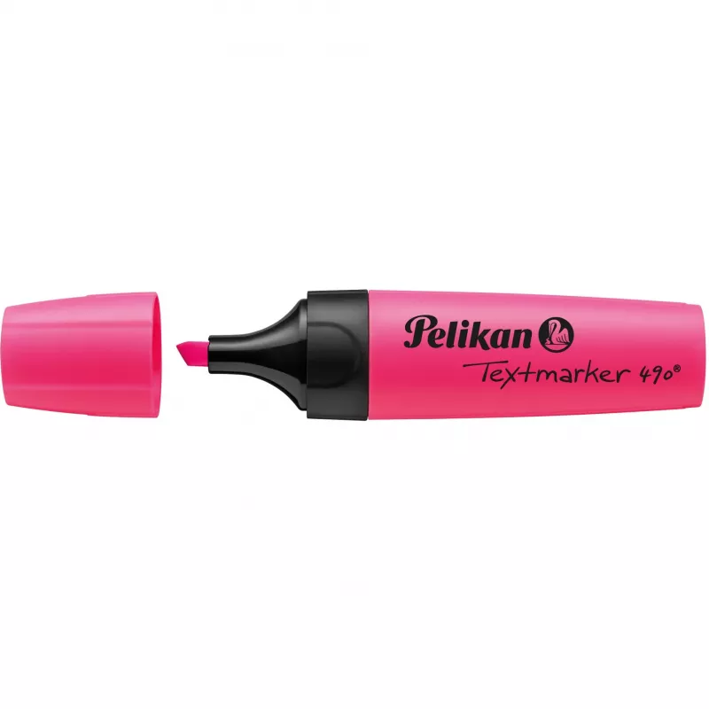 Tekstimerkki Pelikan 490 pinkki