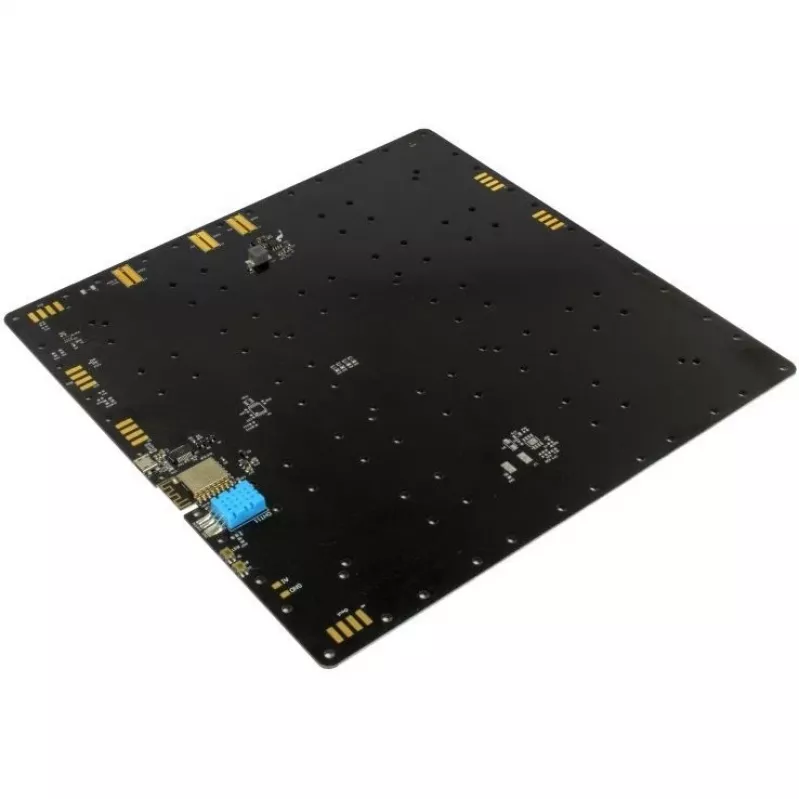 LED-matriisinäyttö ALLNET ALL-4duino-8x8 sisäänrakennetulla lämpötila- ja kosteusanturilla