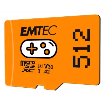 Emtec Gaming 512 GB MicroSDXC-kortti