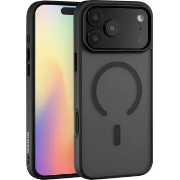 Renkforce iPhone 17 Pro max musta läpinäkyvä takakuori Apple 17 (RF-6830728)